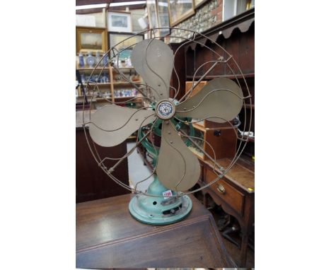 A vintage Veritys 'The 16" New Orbit Fan'.&nbsp; 
