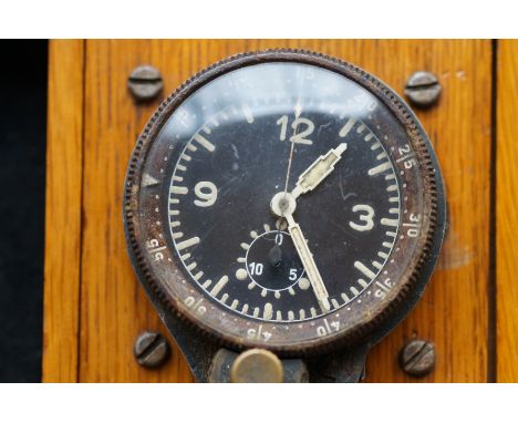German junkers aeroplane clock WWII