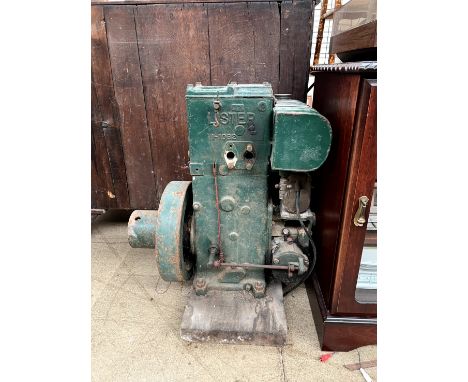 A Lister 1-1062 single cylinder stationery engine