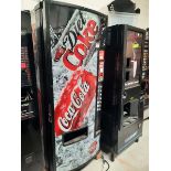 +VAT Dixie-Narco 1223DN refrigerated vending machine (unlocked, no key)