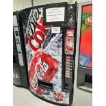 +VAT Vendo V407 refrigerated vending machine (locked, no key)