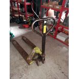 +VAT Pramac green pallet truck