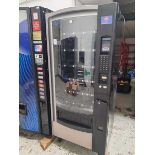 +VAT Crane 458 refrigerated vending machine (unlocked, no key)