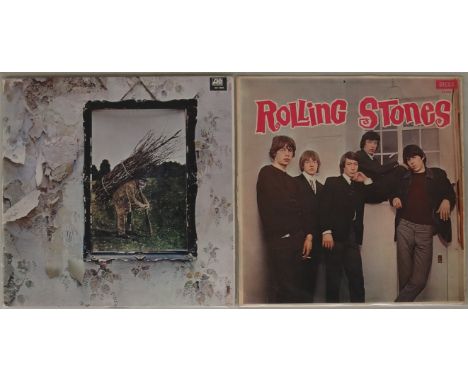 LED ZEPPELIN/ROLLING STONES - SOUTH AFRICAN PRESSINGS.  Unlikely to see again 'bundle' of 2 x original South African pressing