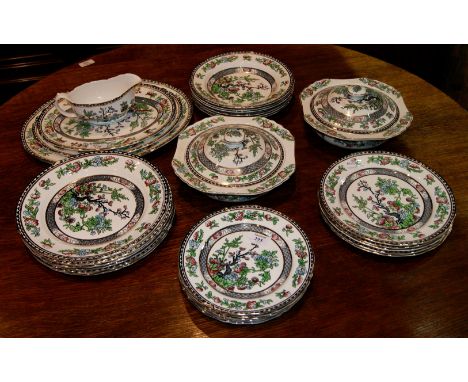 Midwinter dinner service Indian tree pattern (24 pieces)