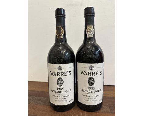 Two bottles of Warre's 1985 Vintage Port, 2 x 75clLocation:If there is no condition report shown, please request
