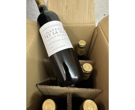 Ch Pey La Tour Reserve Bordeaux Superieur 2018, CB5741, six bottlesLocation:If there is no condition report shown, please req