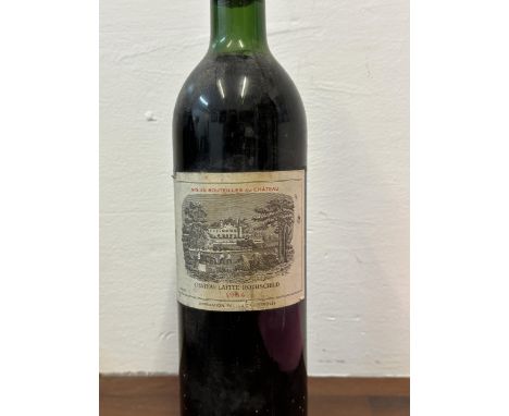 A single bottle of Chateau Lafite Rothschild 1964 Vintage PauillacLocation:If there is no condition report shown, please requ