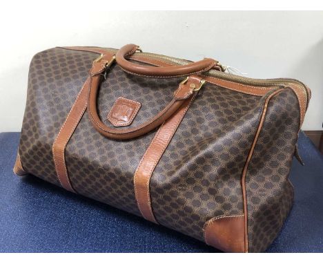 A Celine Boston bag. small travel bag.