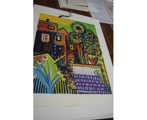 Pablo Picasso (Estate) Pasage, coloured lithograph print number 160 of 500 with presentation folder and certificate together 