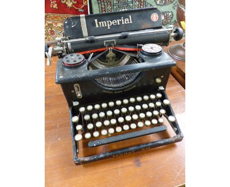 Imperial Model 50 typewriter A/F