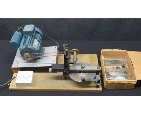 Good Chronos wheel cutting engine with various attachments 