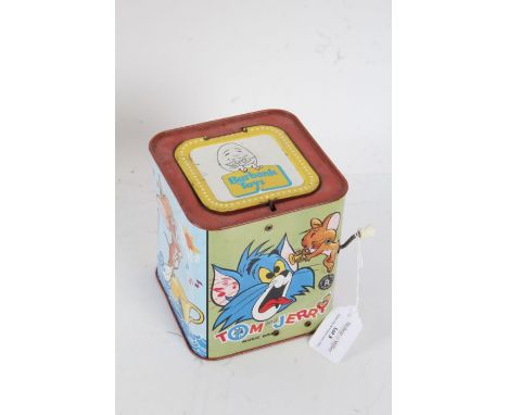 Burbank Toys "Tom and Jerry" music box, by Mattel