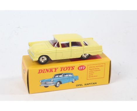 Dinky Toys, Mattel 2013 reissue, 177 Opel Kapitan, boxed