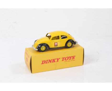 Dinky Toys, Mattel 2013 reissue, 262 Swiss Postal Volkswagen, boxed