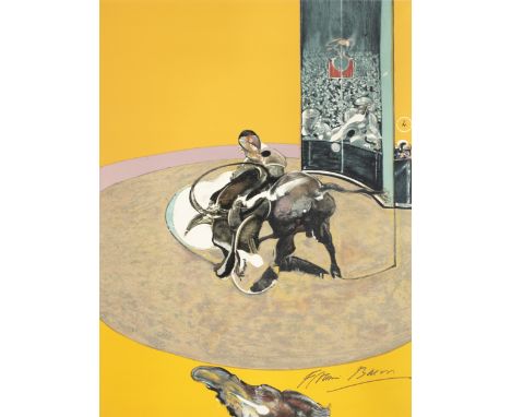 Francis Bacon (1909-1992)Miroir de la Tauromachie  (Sabatier 29-30)  The complete set of four lithographs in colours, 1990, o