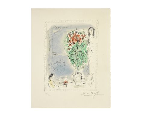 Marc Chagall (1887-1985)Saint-Paul de la Fênetre (Mourlot 921) Lithograph in colours, 1978, on Arches wove paper, signed and 