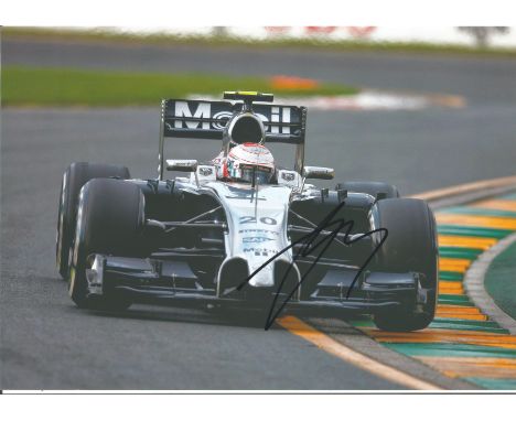 Kevin Magnussen F1 McLaren genuine authentic autograph signed 12x8 colour photo. Good Condition. All signed pieces come with 