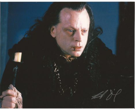 Lord of the Rings Brad Dourif signed authentic 10x8 colour photo. Good Condition. All signed pieces come with a Certificate o