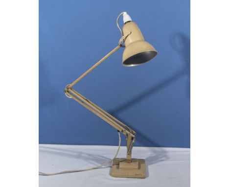 A vintage Herbert Terry anglepoise lamp