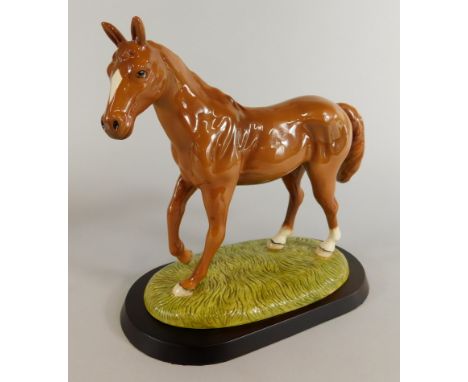 A Royal Doulton porcelain figure of My First Horse, RDA33, boxed and certificate.