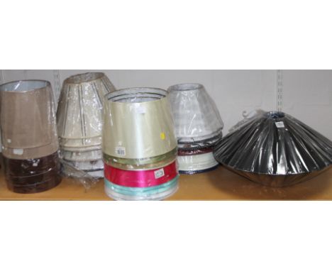 *Various as new lamp shades, ceiling shade etc, in original packaging. (a quantity) 
