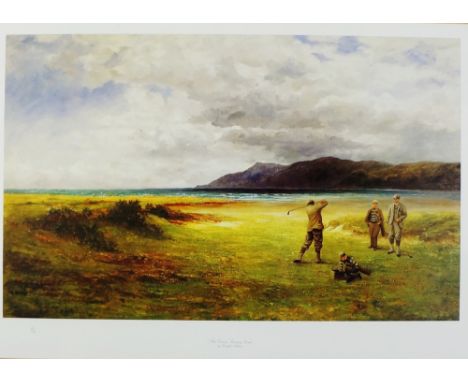 Douglas Christopher - Conway Links, limited edition print numbered 47/950, published Chelsea Green Editions, 46cm x 66cm, fra