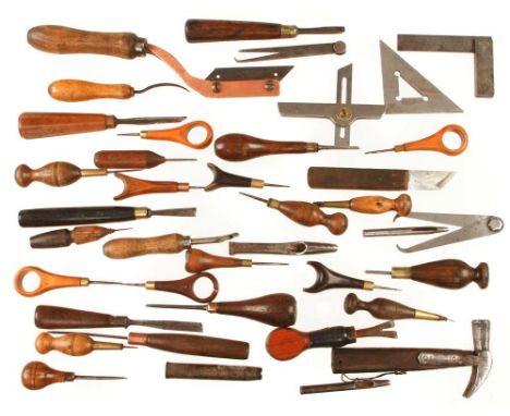 Quantity of leatherworker's tools G