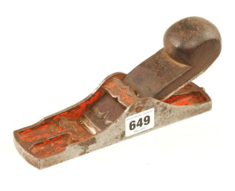 A PRESTON Irish pattern chariot plane 7 1/2" x 2" some light pitting G
