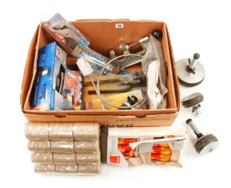 A quantity of modern tools etc. F