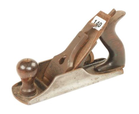 A USA STANLEY Bedrock No 604 smoother with flat sides, light staining to sole G