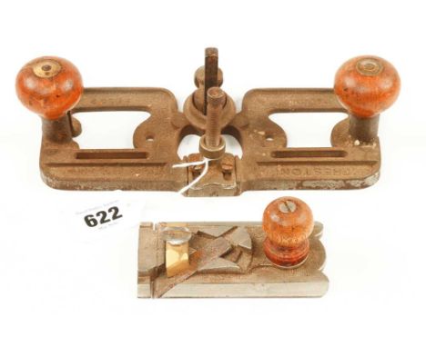A PRESTON No 2500P router with one cutter and PRESTON L&amp;R side rebate with replaced holddown bar G