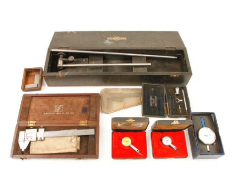 Eight engineers tools in orig boxes G