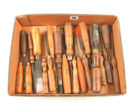 20 carving tools etc G