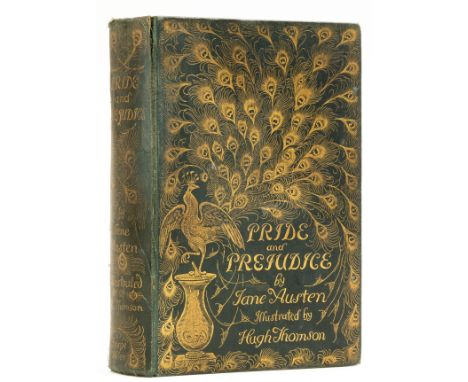 Austen (Jane) Pride and Prejudice, reprint, frontispiece, title, illustrations, head-&nbsp;and tail-pieces, initials and deco