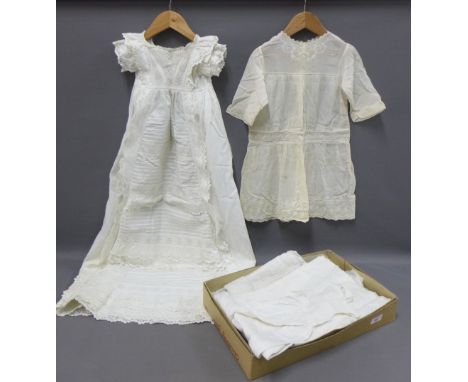Vintage lace and cotton christening gowns (5)