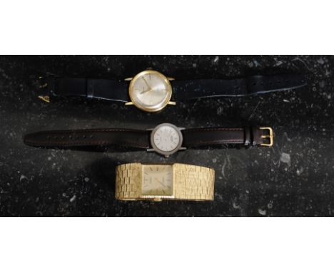 A collection of three vintage wrist watches to include Swiss Emporer, Sekonda Trident and a Felca. 