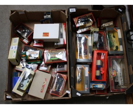 A collection of boxed collectable toys including Corgi, Matchbox etc  (2 trays)  (28)