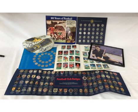 1970 World Cup Coin Collection, F.A. Cup Centenary 1872-1972 Medals, The Esso Collection of Football Club Badges, Picture Sta