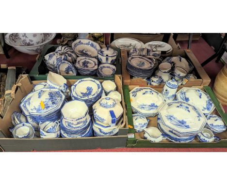 An extensive Royal Doulton Norfolk pattern tea, coffee and dinner service