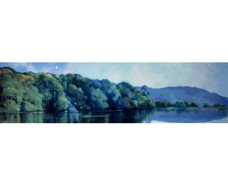 After Robert O. Lenkiewicz (1941-2002),  Warren Woods, signed, titled and numbered 229/375 in pencil in the margin, colour re
