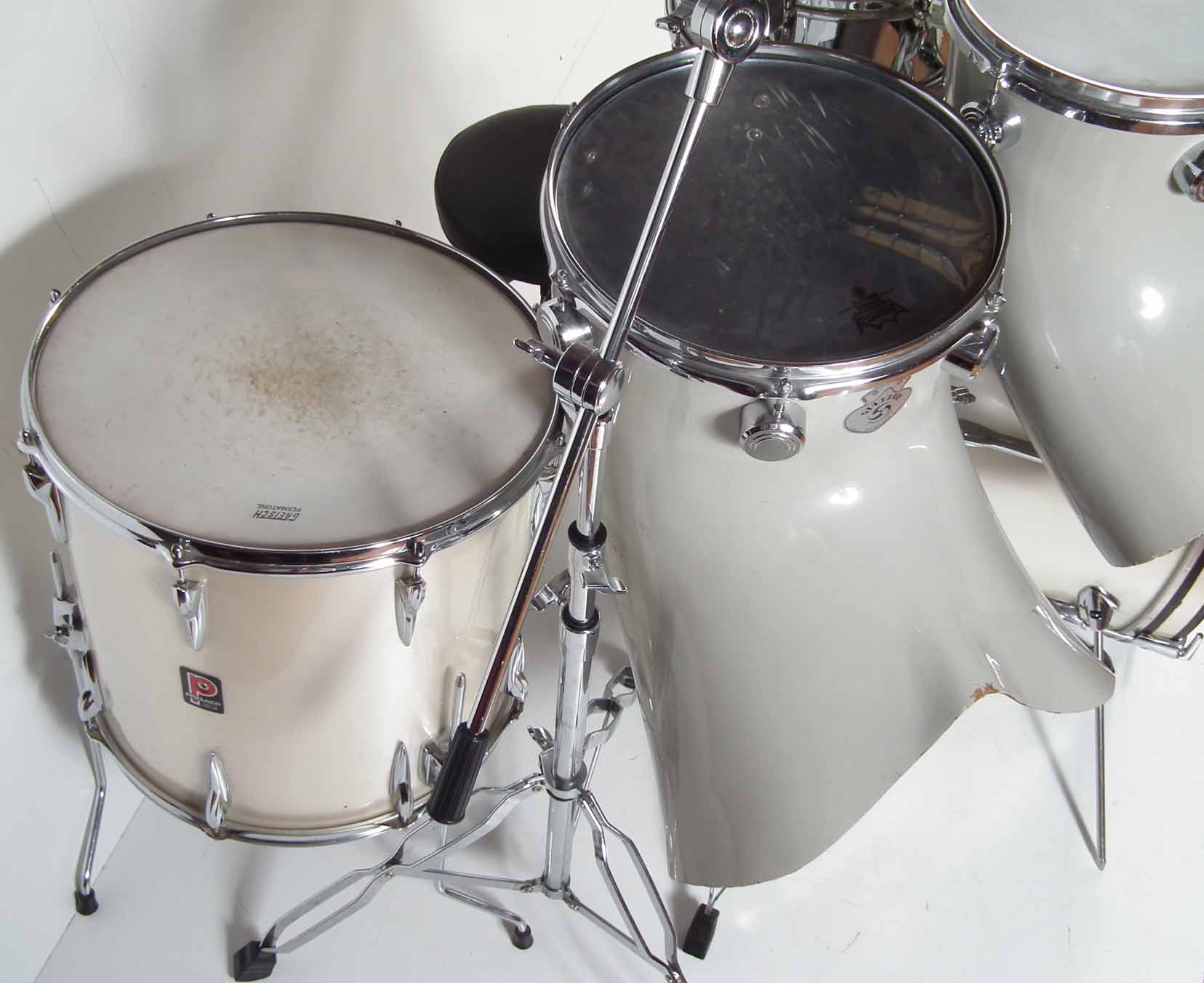 Premier / Staccato Hybrid 'Simple Minds' drum kit, formerly played by