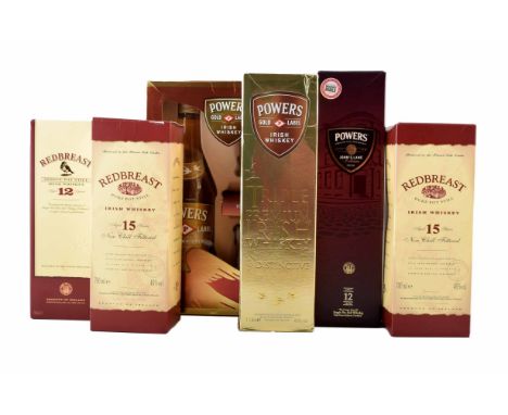 Powers John Lane Release 12 year old Irish whiskey 700ml. Powers gold label Irish whiskey 700ml. Powers gold label Irish whis