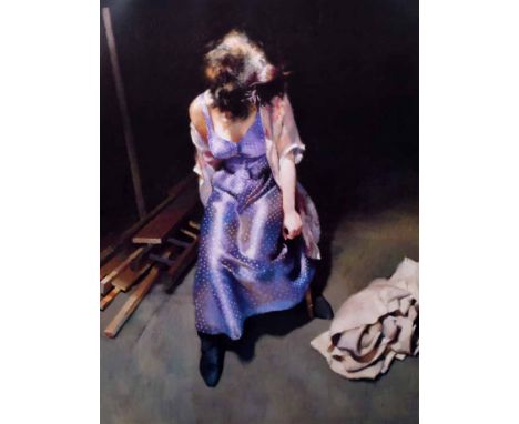 After Robert O. Lenkiewicz (1941-2002),  Painter with Women - St. Antony Theme, signed, titled and numbered 134/475 in pencil