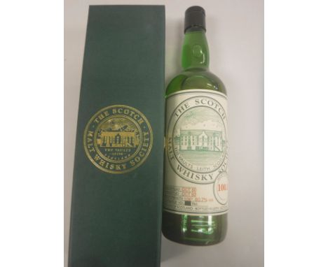 The Scottish Malt Whisky Society (SMWS), Society Cask No'd 100.1, distilled October 1980, bottled October 1992, 60.7% volume,