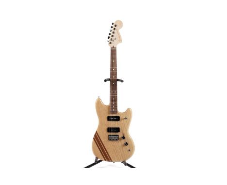 A Fender USA Limited Edition Shortboard Mustang, serial number US15xxxx55, circa 2021, fitted with two P90 style pickups, KTS
