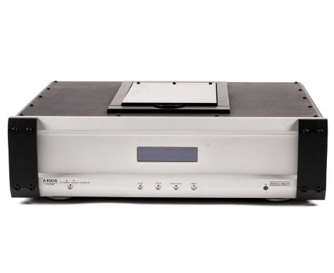 A Musical Fidelity A1008 compact disc player, with remote control and manual.