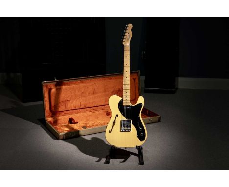 A 2009 Fender Custom Shop 'Nocaster' Thinline Telecaster, serial number R9xx6, butterscotch blond finish, with certificate, i