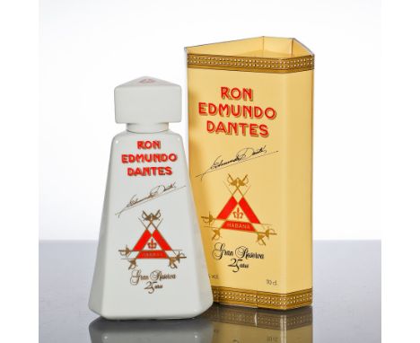 RON EDMONDO DANTES GRAN RESERVA 25 YEAR OLD
Cuban Rum in Spanish Porcelain decanter, bottled for Cyprus. 70cl, 40% volume, in