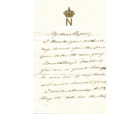 NAPOLEON IV: (1856-1879) Louis-Napoleon, Prince Imperial of France, the only child of Napoleon III, Emperor of the French, an